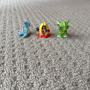 kids vintage Pokémon figures – Jynx, Lapras, Scyther